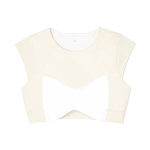 NWT Goop G. Label Contour Hem Bra Size L in White / Cream